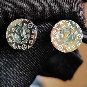 Flower fashion Silver stud earrings